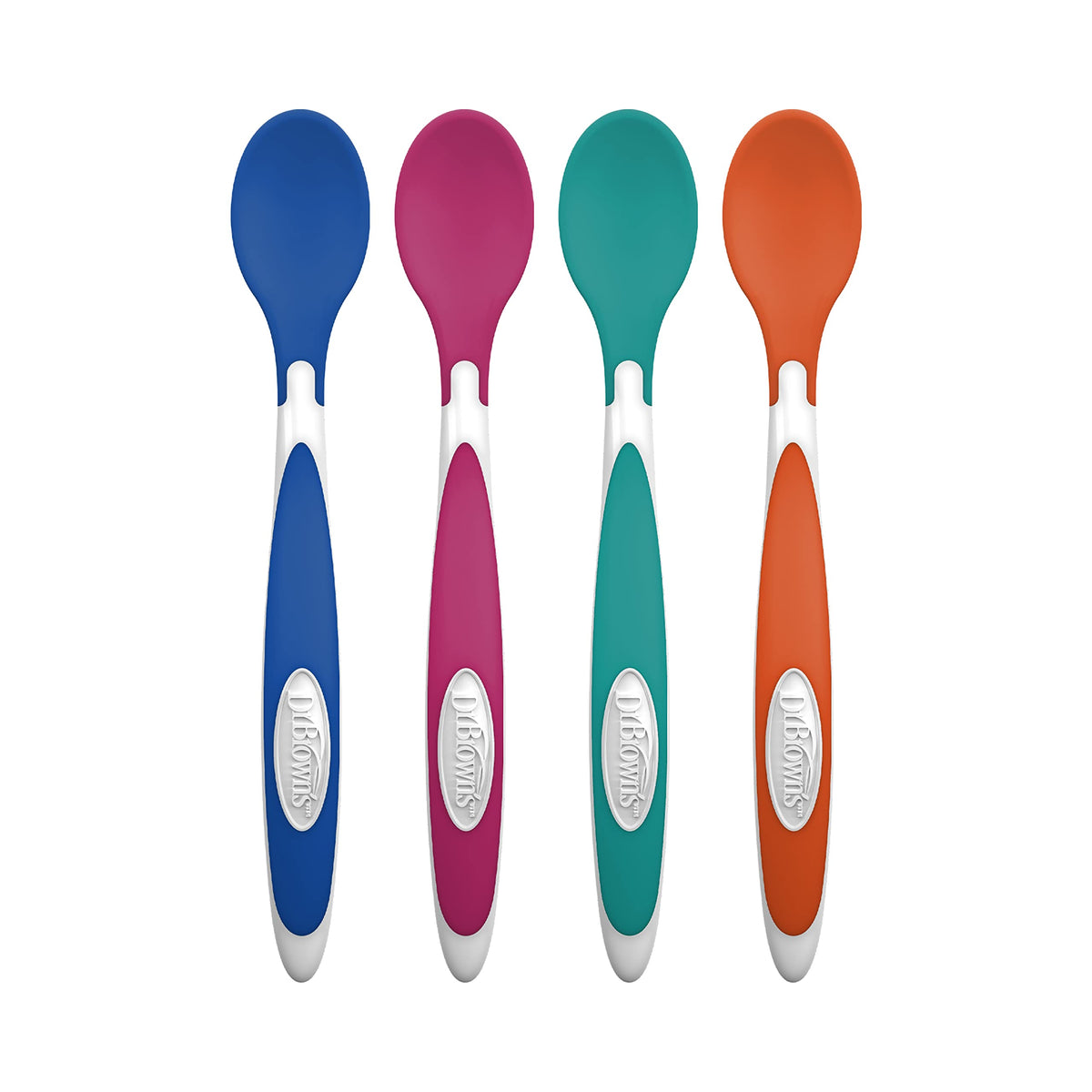 Dr. Brown's Designed to Nourish TempCheck Spoons, 4-Pack