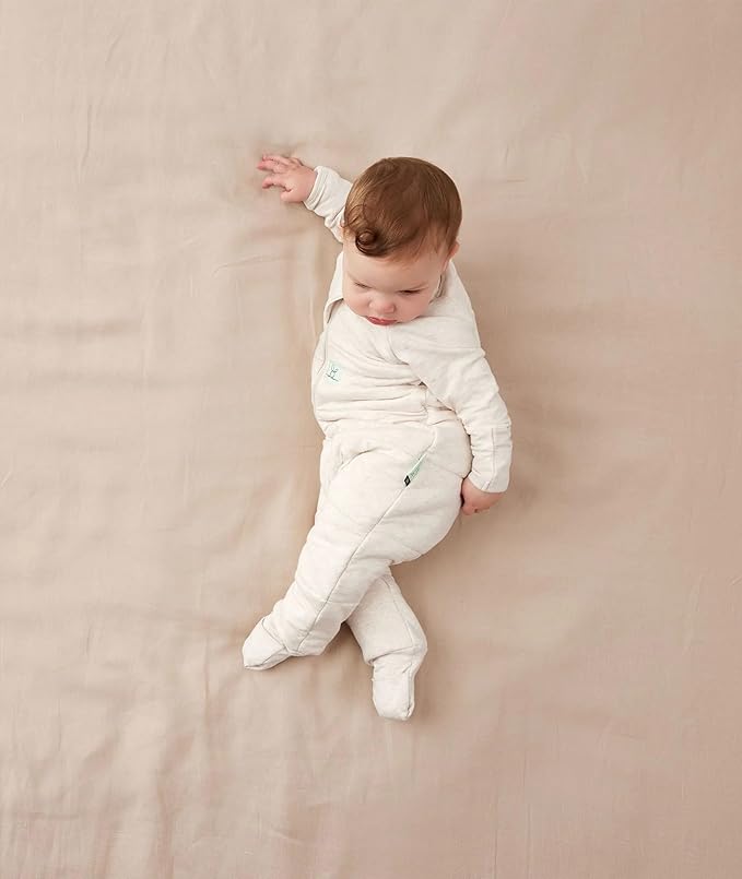 ergoPouch 2.5 TOG Sleeping Bag – Breathable, Cozy Sleepwear for Boys and Girls (6-12 Months, Oatmeal Marle)