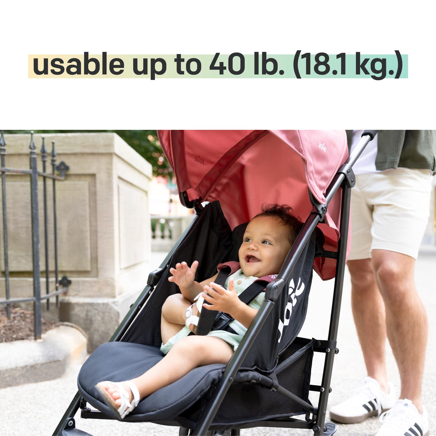 Joie Baby Tansy Umbrella Stroller, Lightweight, Compact, Reclining, Travel
