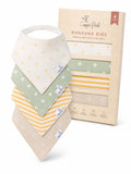 Copper Pearl Baby Bibs for Baby Boy or Girl – Bandana Drool Bibs for Teething, Absorbent Bibs for Eating, Newborn to Toddler, 4 Pack, Santa Fe