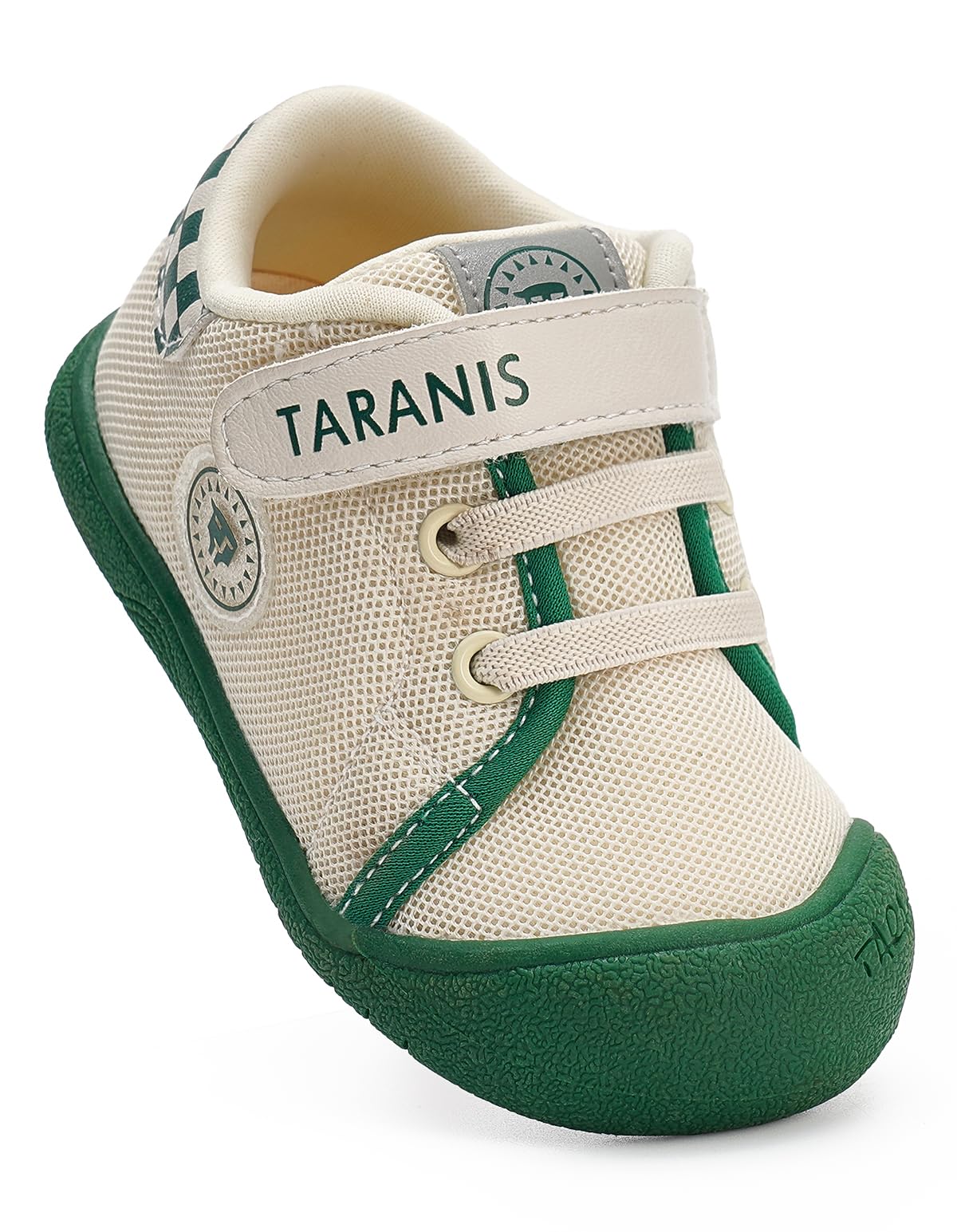 TARANIS Toddler Shoes Boys Girls Infant Sneakers Non-Slip Rubber Sole Baby Crib First Walker Shoes B Black18