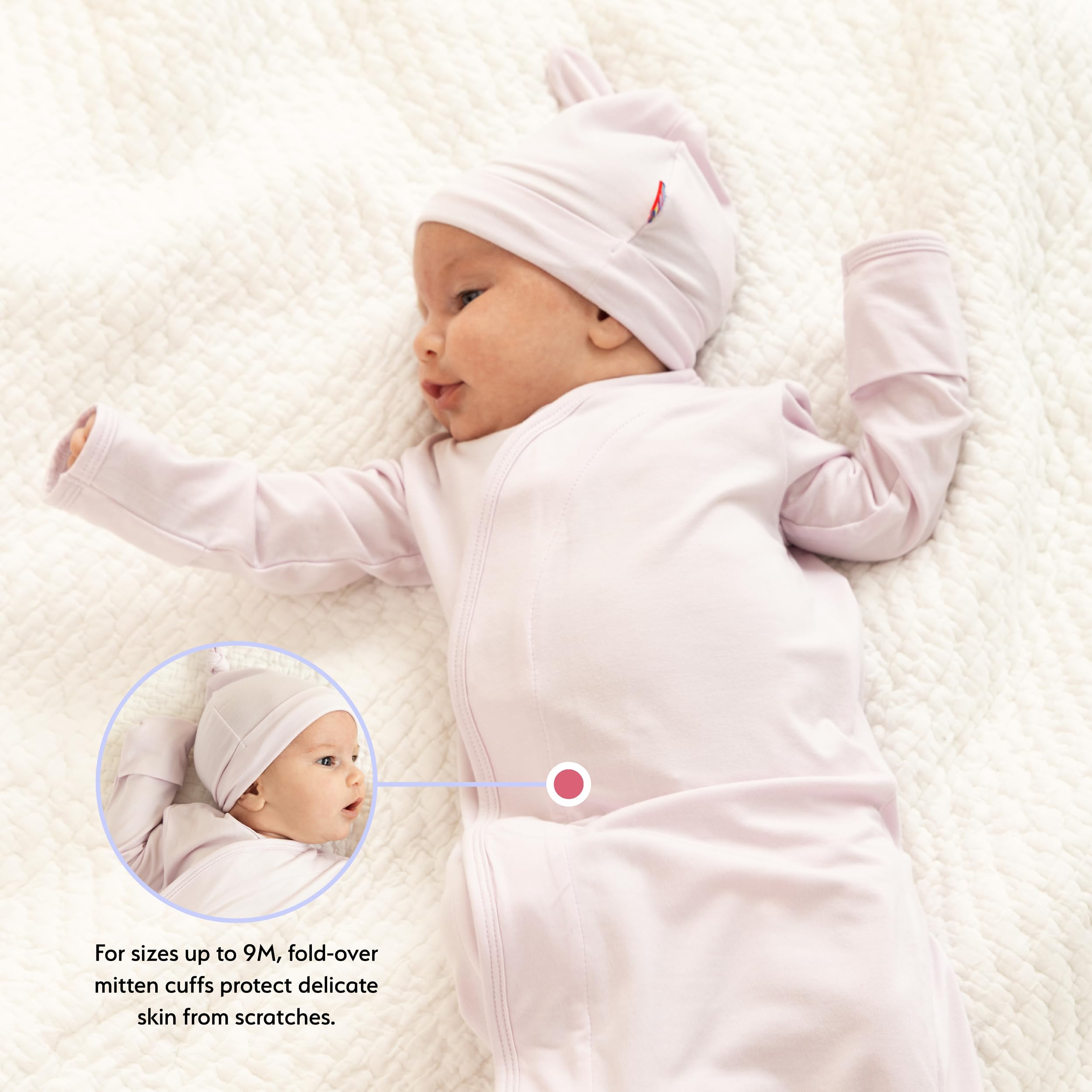 Magnetic Me Boys Modal Magnetic Baby Footie Pajamas | Silky Soft Modal Fabric | Symphony Blue | 9-12 Months