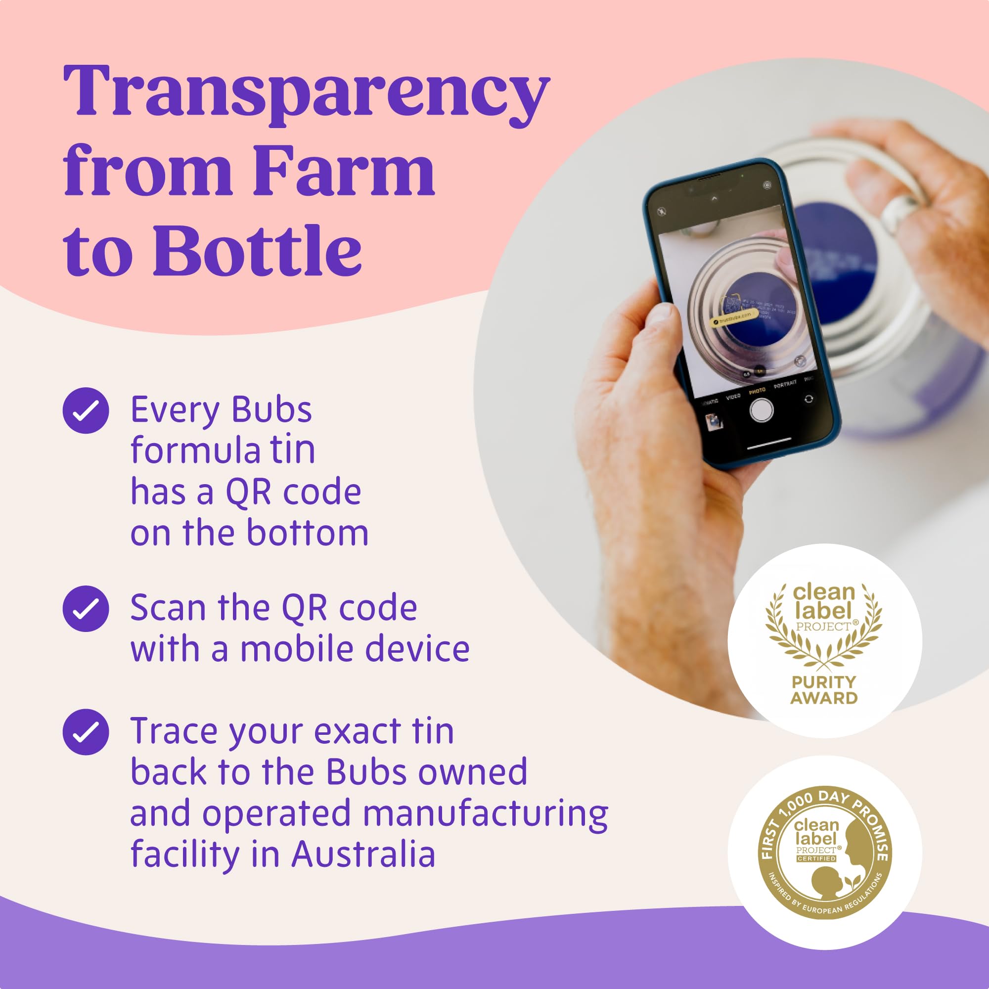 Bubs Goat Milk Infant Formula Stage 2, Infants 6-12 months, Made with Fresh Goat Milk, 14.1 oz