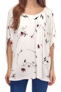 Smallshow Women's Nursing Top Maternity Poncho for Breastfeeding SVP033