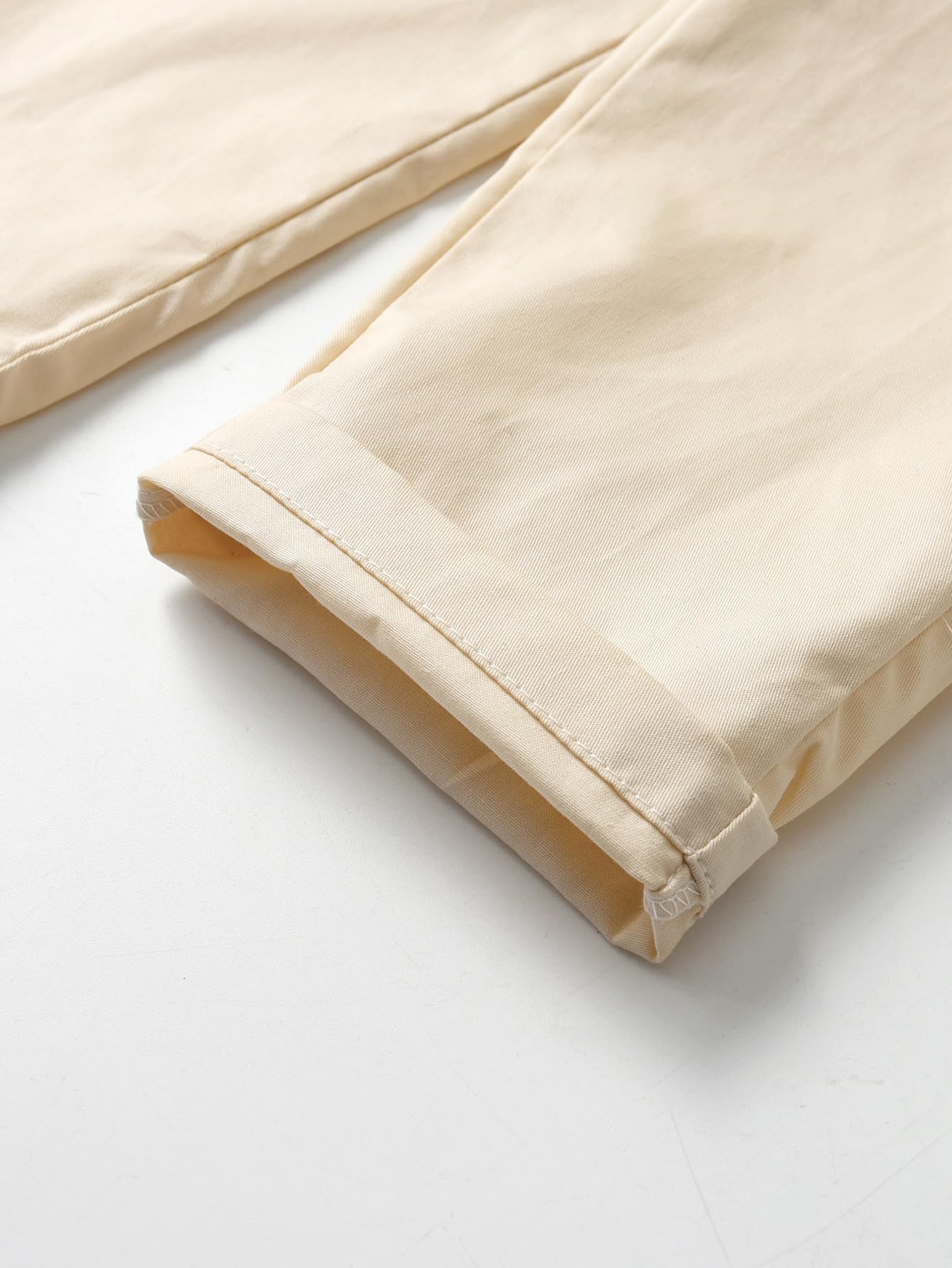 Boarnseorl Baby Boys Pants Sets,Toddler Gentleman Outfits, Infant Long Sleeve Shirt + Pants + Bow Tie + Suspenders,6-9M