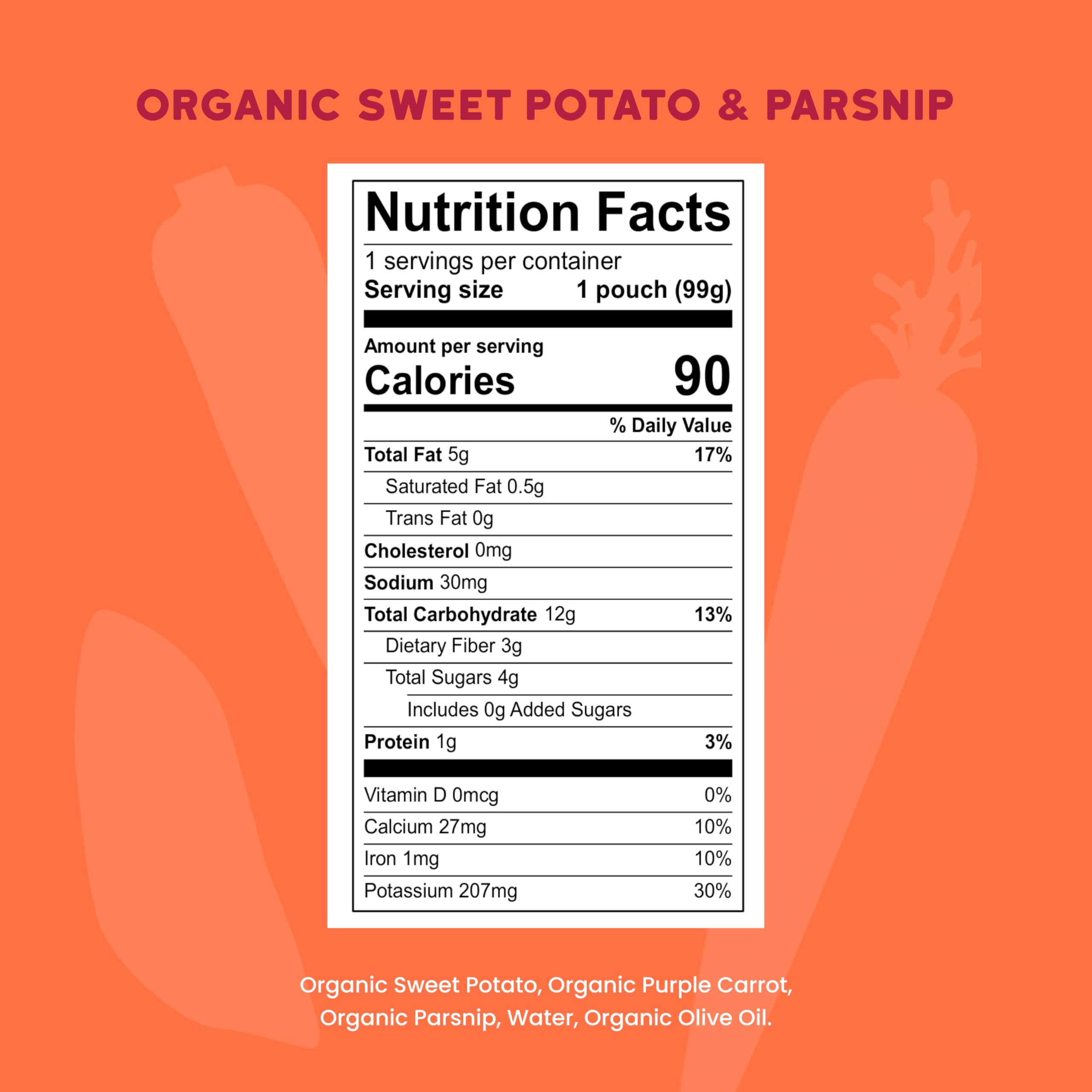 Serenity Kids Organic Baby Food Pouches, No Added Sugar, 3.5 Oz, 12 Pack