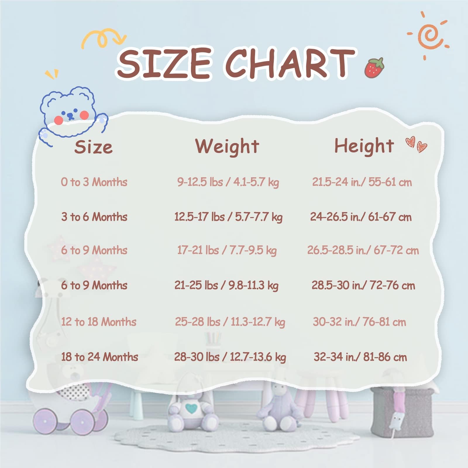Jimonda Baby Bamboo Viscose Bodysuit Boy/Girl 2Pcs Rompers,Slate&Sage 18M