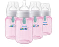 Philips Avent Anti-Colic Baby Bottle with AirFree Vent, Medium Flow, 9 oz