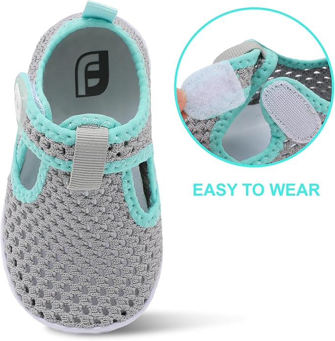 JOINFREE Baby Toddler Water Shoes Boys Girls Sandals Barefoot Kids Breathable Sneakers Shoes for Walking Running