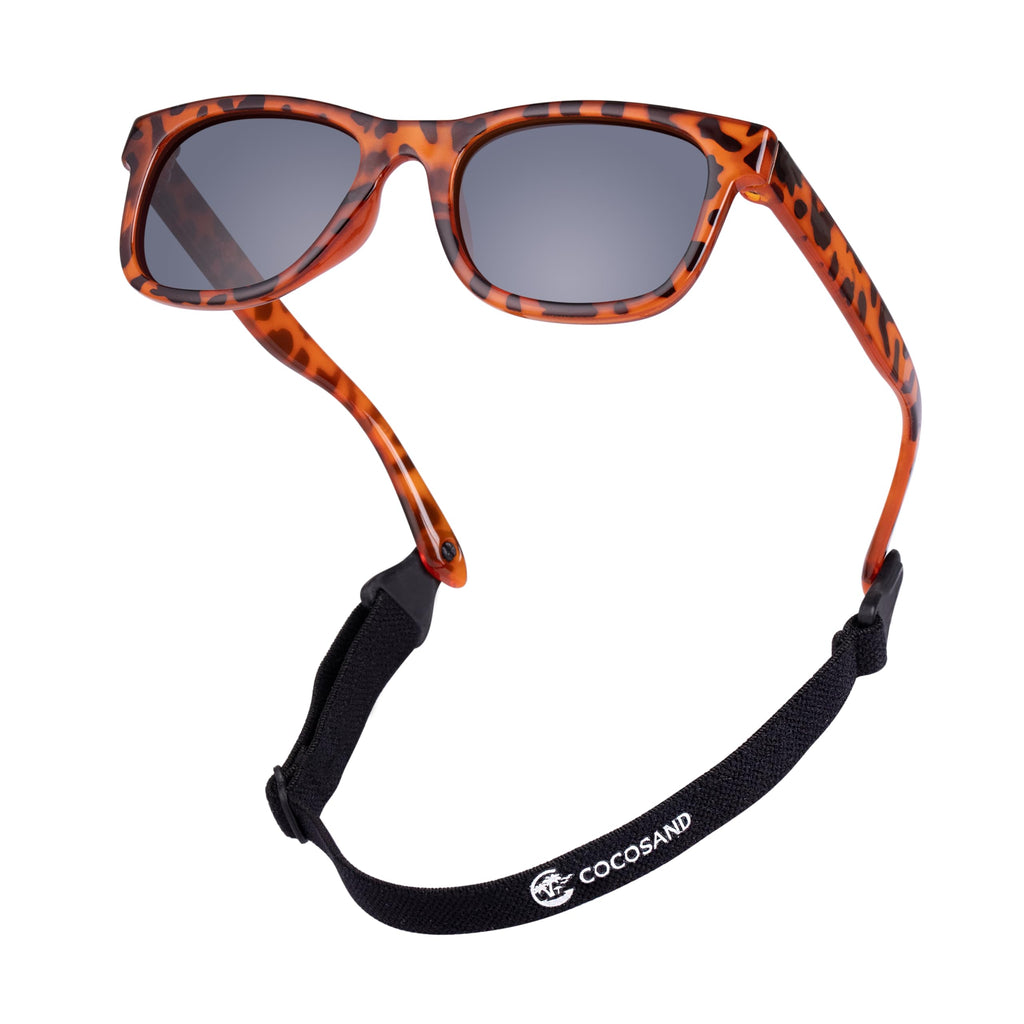 COCOSAND Flexible Polarized Baby Sunglasses with Strap