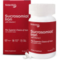 SiderAL Forte Sucrosomial Iron Supplement for Women and Men - Clinically Proven to Increase Levels without Side Effects, Gentle on Stomach, 7x Higher Absorption for Anemia & Energy, Vitamin C, 30ct