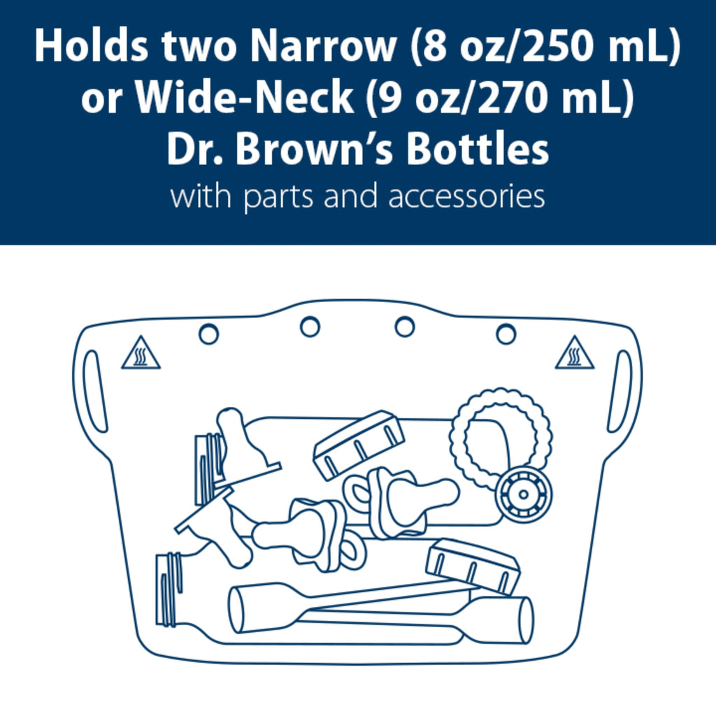 Dr. Brown's Microwave Steam Silicone Sterilizer Bag