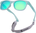 COCOSAND Flexible Baby Sunglasses with Strap Polarized UV Protection for Toddler Infant Newborn Boy Girl Age 0-24 Months