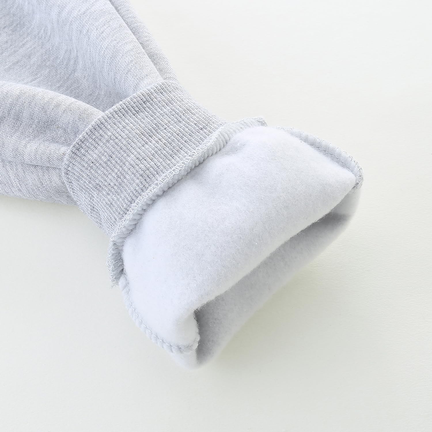 Funnymore Kids Toddler Boys Pants Clothes,3 Pack Pull On Fleece Jogger Sweatpants Black/Grey 3t