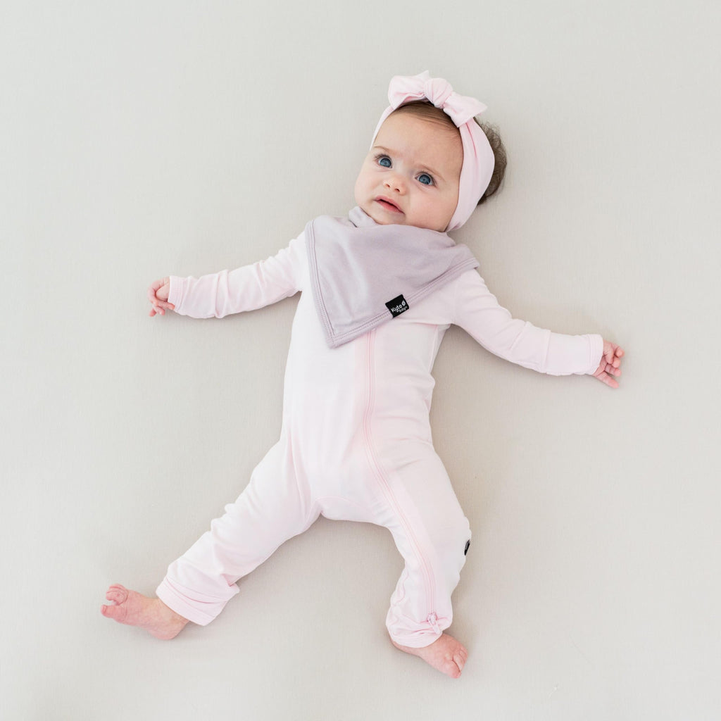 KYTE BABY Zippered Romper in Sakura