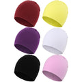 DRESHOW BQUBO 6 Pack Baby Hats for Boys Girls Unisex Baby Beanie Hat Soft Cute Knit Cap Nursery Beanie for Newborn Infant Toddler Kid