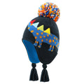 Duoyeree Kids Beanie Dinosaur Pom Pom Knit Winter Hat Fleece Lined for 1-7T