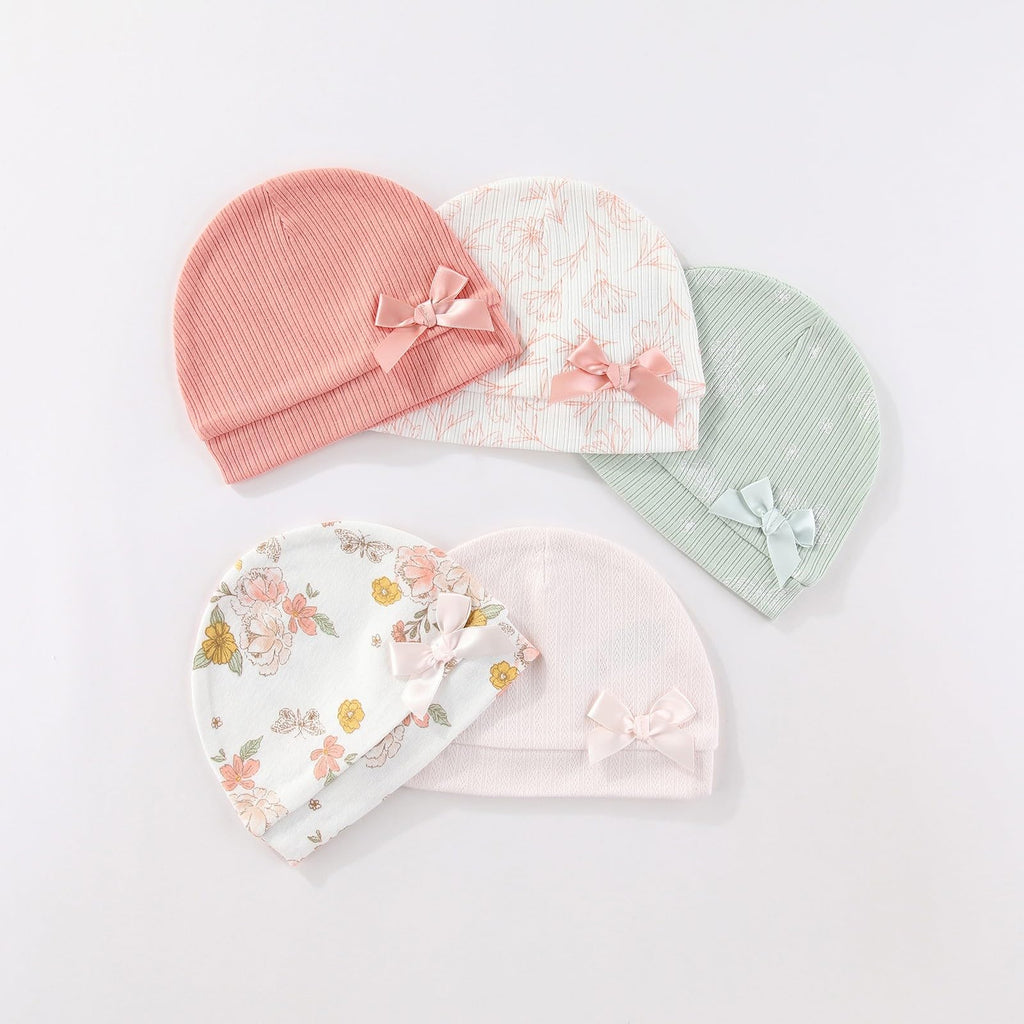 falianni Unisex Baby Clothing Set Footed Rompers Hats Gloves