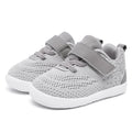 MORENDL Toddler Sneakers Baby Boys & Girls Barefoot Shoes Lightweight Breathable Walking Running Tennis Athletic Sport Shoes 9-12 Months Size 4.5