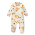 Burt's Bees Baby Boys' Organic Cotton, Sleep and Play Footed Pajamas