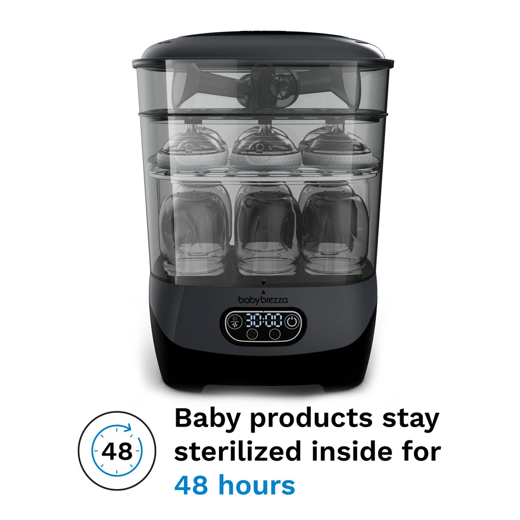 Baby Brezza Bottle Sterilizer and Dryer Advanced – Largest Capacity