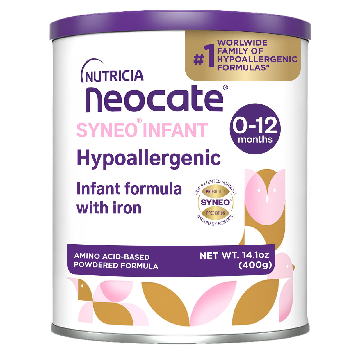 Neocate Syneo Infant Hypoallergenic Formula 0–12 Months 14.1oz