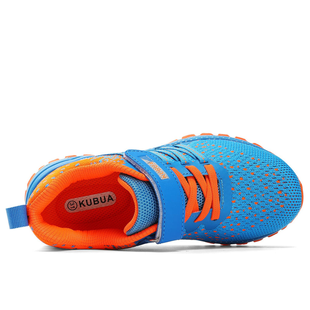KUBUA Kids Sneakers Lightweight Boys Girls Tennis Shoes