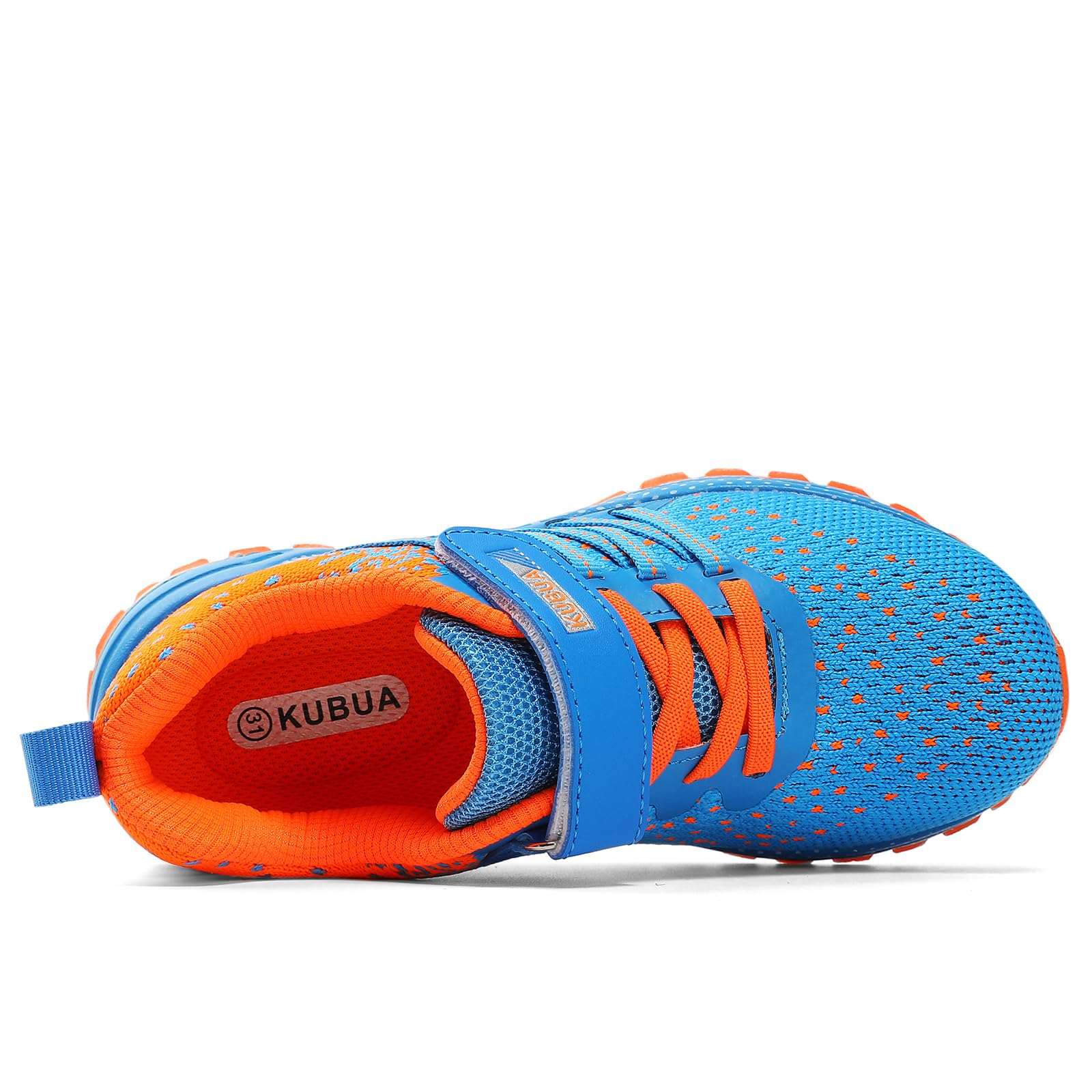 KUBUA Kids Sneakers Lightweight Boys Girls Tennis Shoes