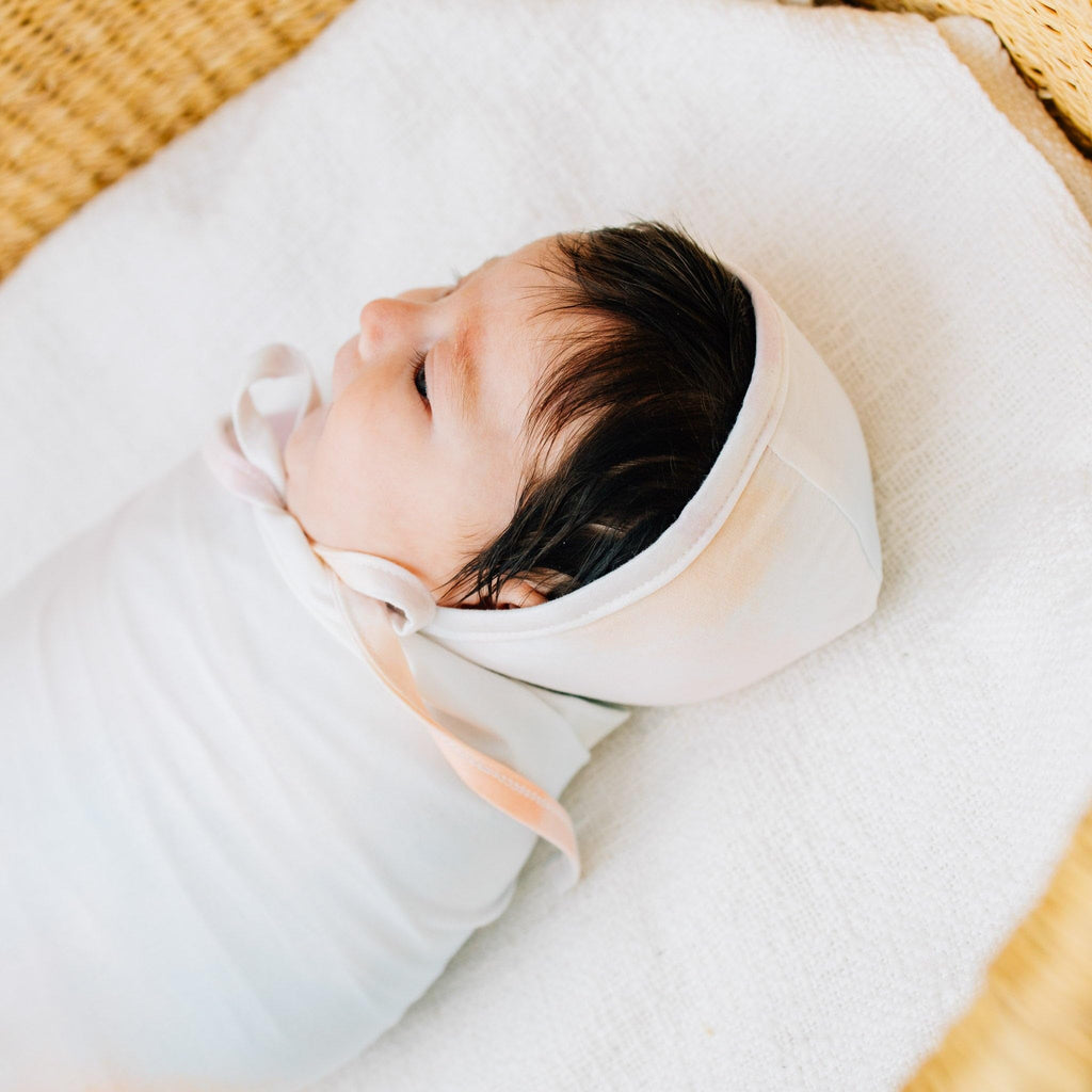 Copper Pearl Swaddle Blankets for Newborns | Soft Stretchy Receiving Blankets for Boys and Girls | Large 46 x 46 Inch Baby Blankets | Lightweight and Breathable Swaddles | Nova