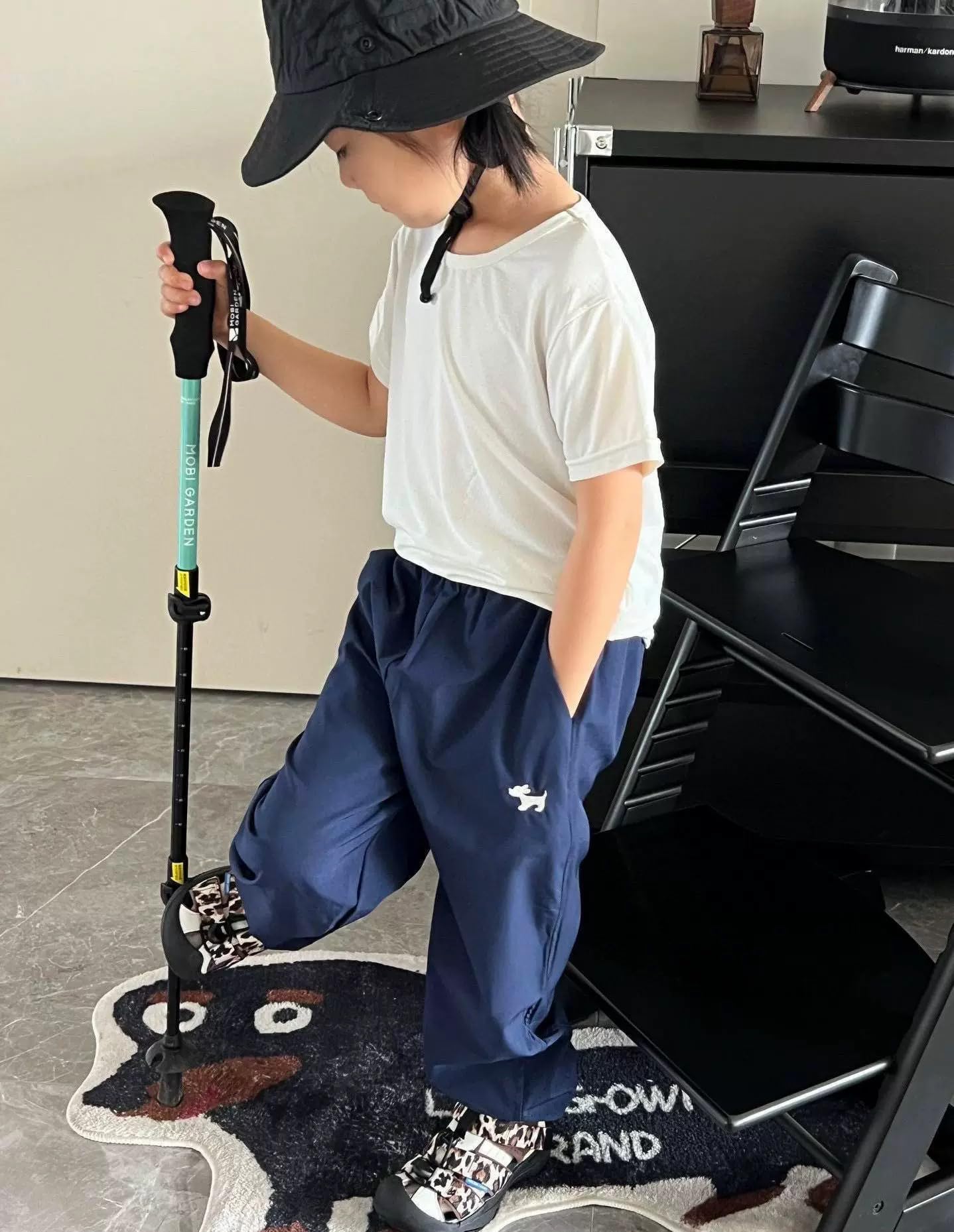 kolally Boys Khaki Pants Lightweight Athletic Hiking Gym School Pants with Pockets Quick Dry Sweatpants 3-12Y Stocking Stuffers