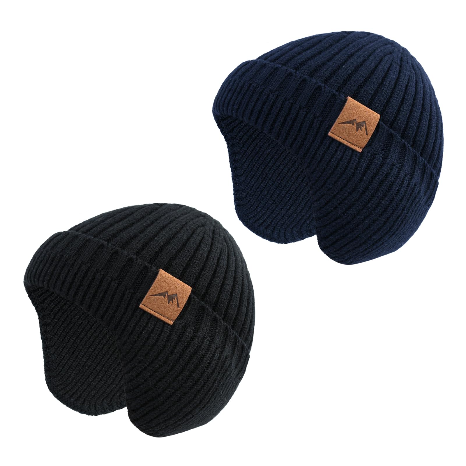 POXIMI Baby Boy Winter Hat Toddler Warm Beanie Girl Knit Hats with Earflap Kid Cute Earmuffs
