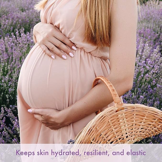 TriLASTIN Maternity Stretch Mark Prevention Cream (4oz) Bundle with Hydro-Thermal Accelerator (3oz) | Pregnancy Must-Have | Safe and Hypoallergenic Gift for First-time Moms | 1 Month Supply