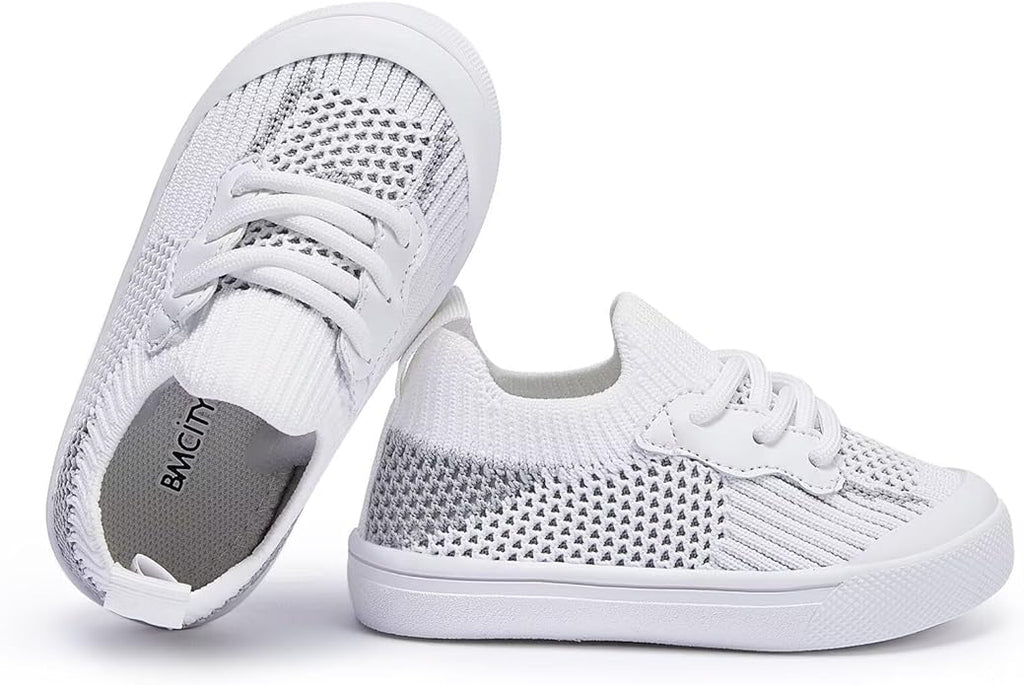 BMCiTYBM Baby Sneakers Girls Boys Lightweight Breathable Mesh First Walkers Shoes 6-24 Months