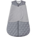 BSTOPPT Newborn Sleep Sack Baby Swaddle,3-Way Adjustable Wearable Blanket,Swaddling Sleeping Bag,TOG 2.5 (Gray, 3-6 Months)
