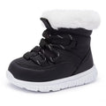 BMCiTYBM Baby Snow Boots Warm Winter Fur Lined Baby Shoes Black 12-18 Months