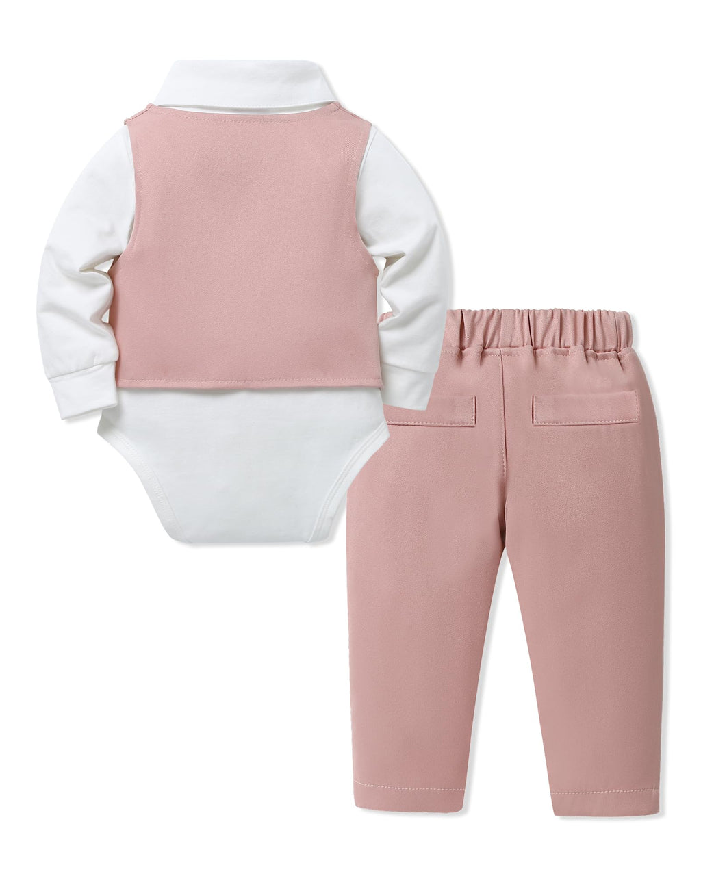 SANMIO Baby Boy Easter Outfit Suit Infant Gentleman Baptism 0-24M Pink