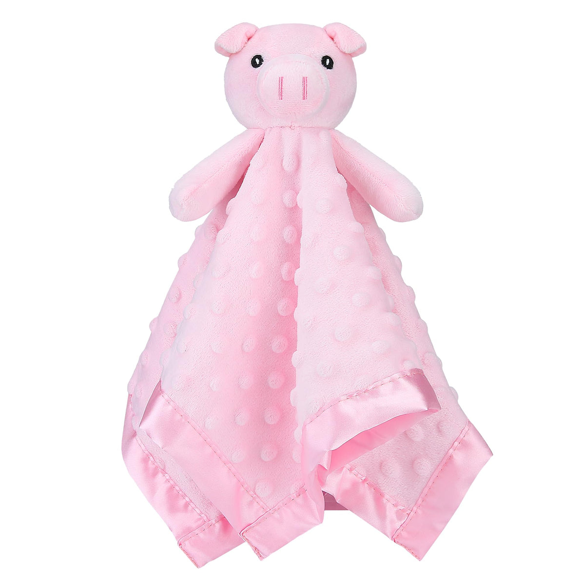 Pro Goleem Dolphin Loveys for Babies, Soft Security Blanket Baby Snuggle Toy Newborn Stuffed Animals Baby Gifts for Boys and Girls, 16 Inch