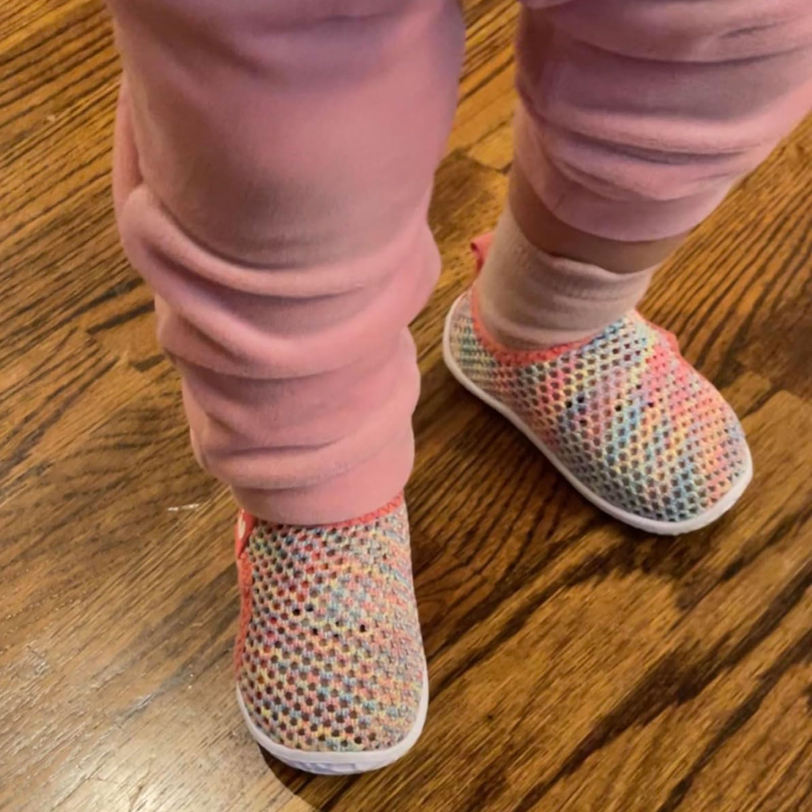 Baby Water Swim Shoes Barefoot Aqua Sock Quick Dry Breathable for Infant Boys Girls Colorful 0-6 Months Infant