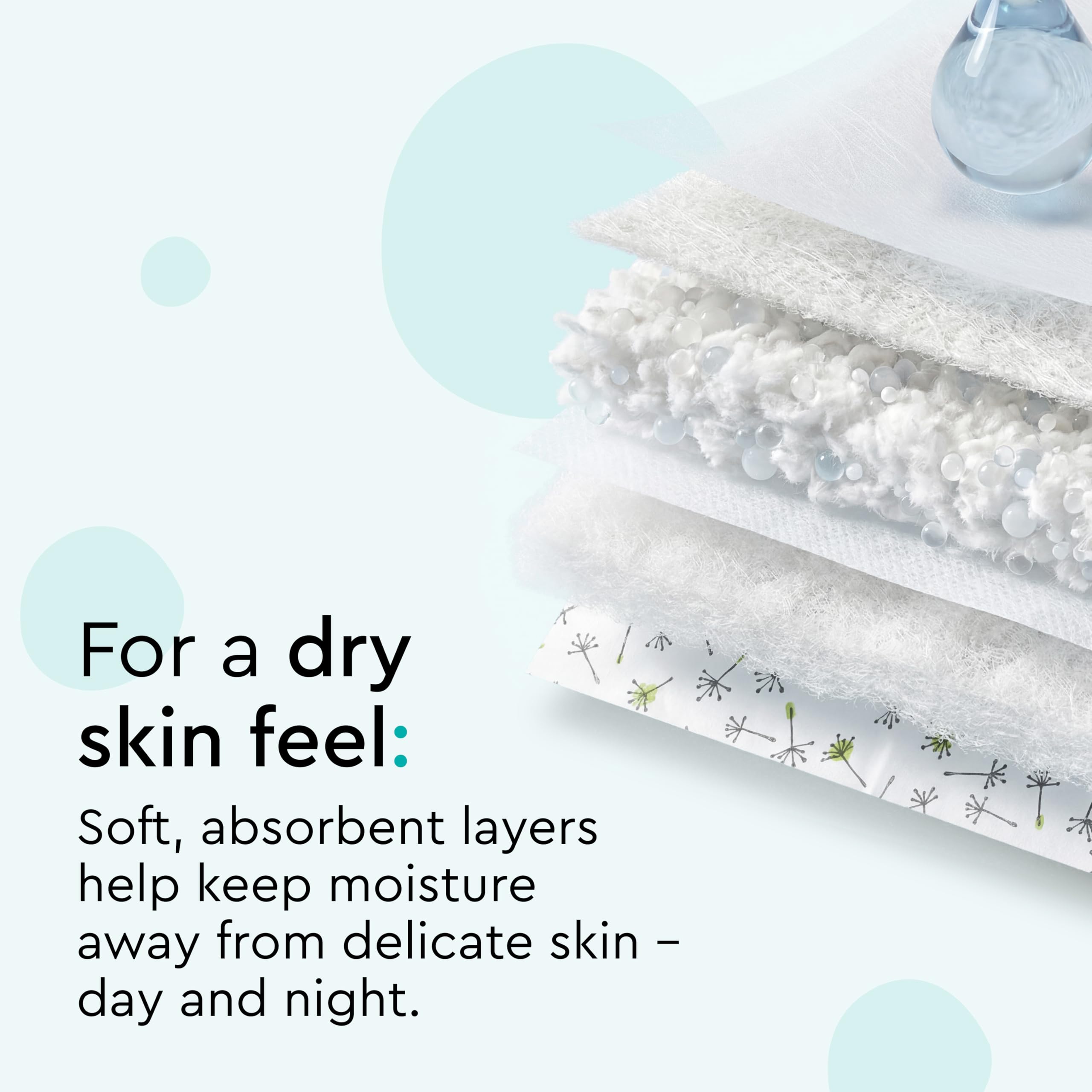 LILLYDOO Baby Diapers, Size 1 (4+ lbs), 144 Count, Hypoallergenic & TCF