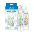 Dr. Brown's Anti-Colic Options+ Narrow Baby Bottle, Frog + Pig, 2-Pack