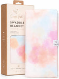 Copper Pearl Swaddle Blankets for Newborns | Soft Stretchy Receiving Blankets for Boys and Girls | Large 46 x 46 Inch Baby Blankets | Lightweight and Breathable Swaddles | Nova