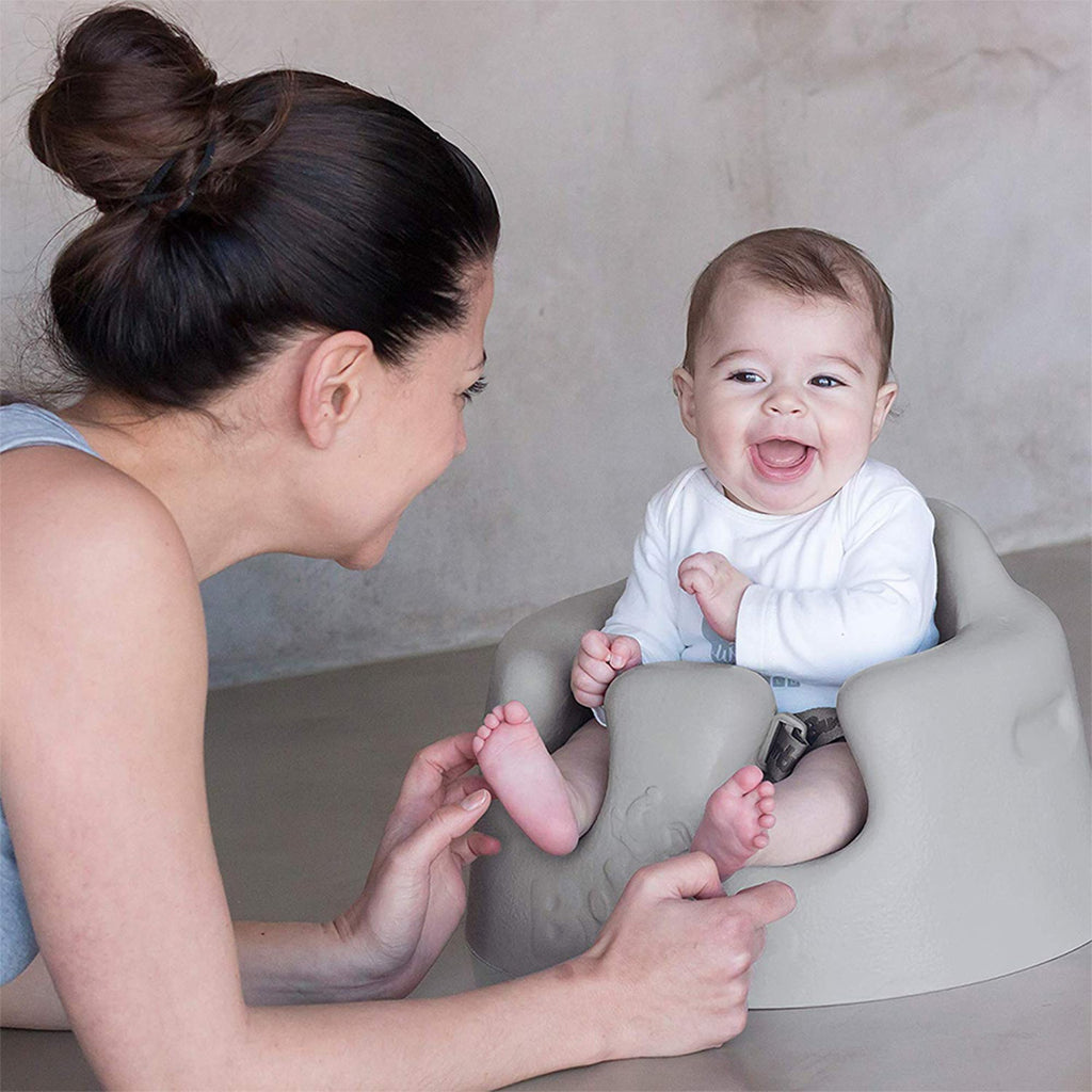 Bumbo Baby Soft Foam Infant Floor Seat, Ages 3 to 12 Months, Monsoon