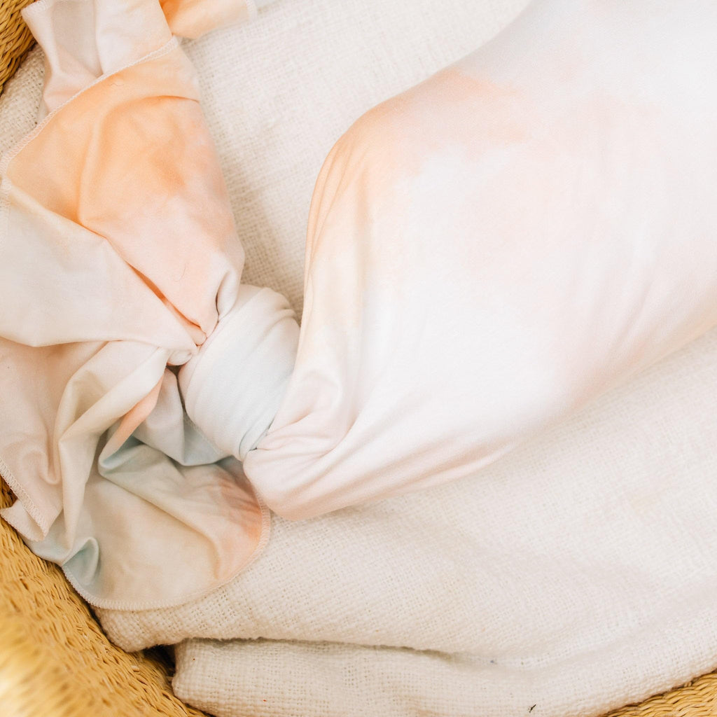 Copper Pearl Swaddle Blankets for Newborns | Soft Stretchy Receiving Blankets for Boys and Girls | Large 46 x 46 Inch Baby Blankets | Lightweight and Breathable Swaddles | Nova