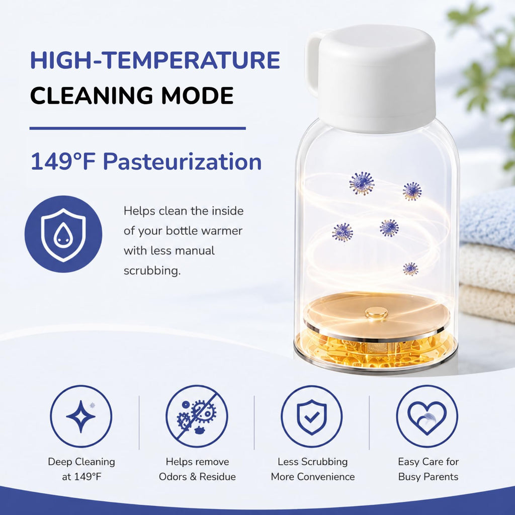 Snow Bear Portable Bottle Warmer for Travel, with 36W Fast Charger, Fast Heating for Breast Milk and Water, 10200mAh Battery with LED Display, 17oz Large Capacity, Smart Water Bottle 500mL