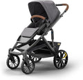 Veer Switch&Roll Stroller with Leather Grips and Leather Bumper Bar | 4 Wheel All-Terrain Stroller with Switchback Seat | Shock Absorbing, Durable, Maneuverable, Collapsible