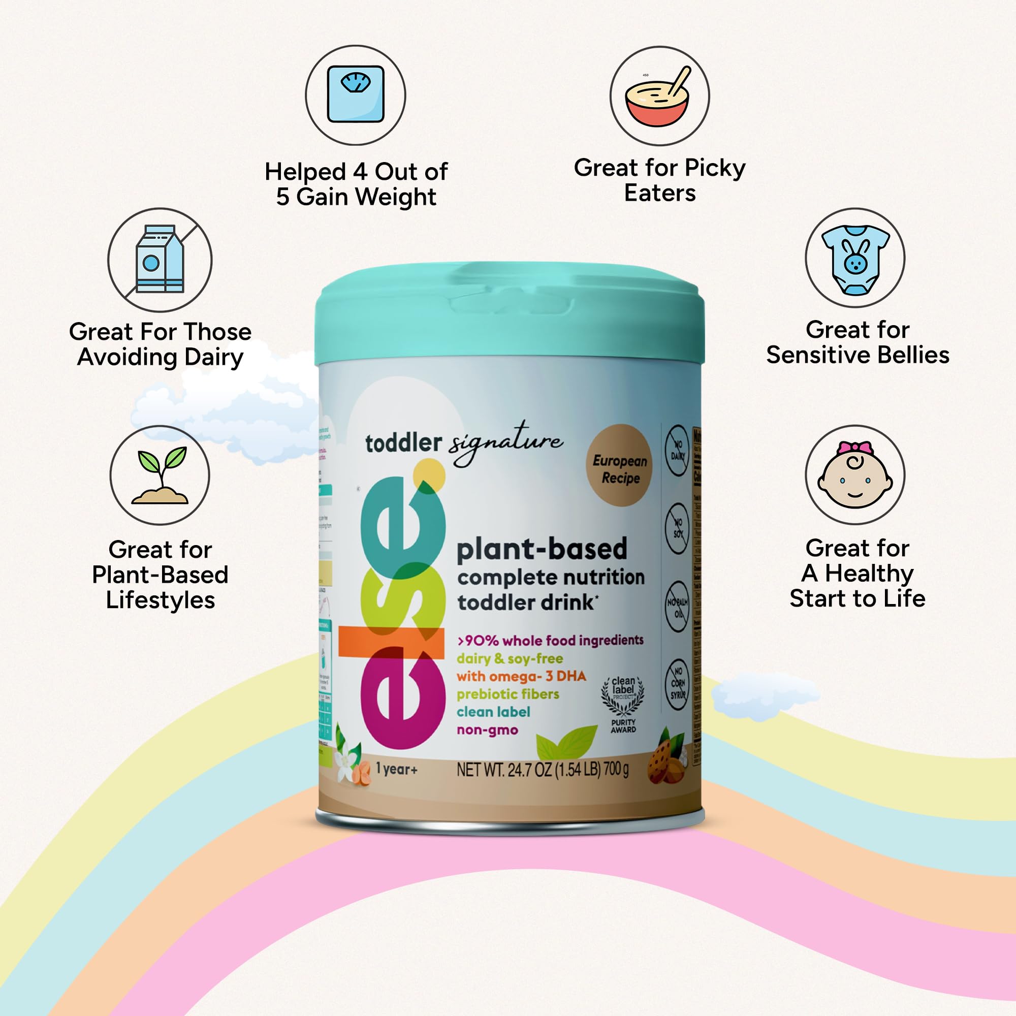Else Signature Toddler Formula 12–36 Months, 24.07oz Pack of 1, Dairy-free