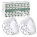 Breast Pump Milk Collection Cup - Compatible with Spectra S1/S2/S9, Not Original Accessories, Replace Breast Pump Kits, 24mm Flange Milk Collector Cup Tubing Parts