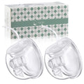 TOVVILD 24mm Wearable Milk Collection Cup for Spectra, Compatible with Spectra S1 S2 Baby Buddha Pumps, 8OZ Milk Cups
