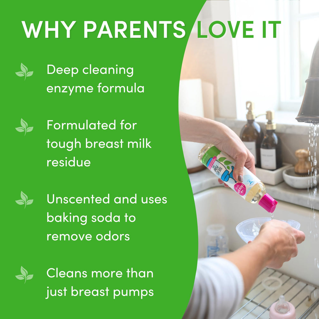 Dapple Baby - Breast Pump Soap Baby Bottle - 8 Fl Oz