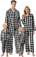 Schbbbta Family Matching Pajamas Holiday Sleepwear Long Sleeve Pjs Sets